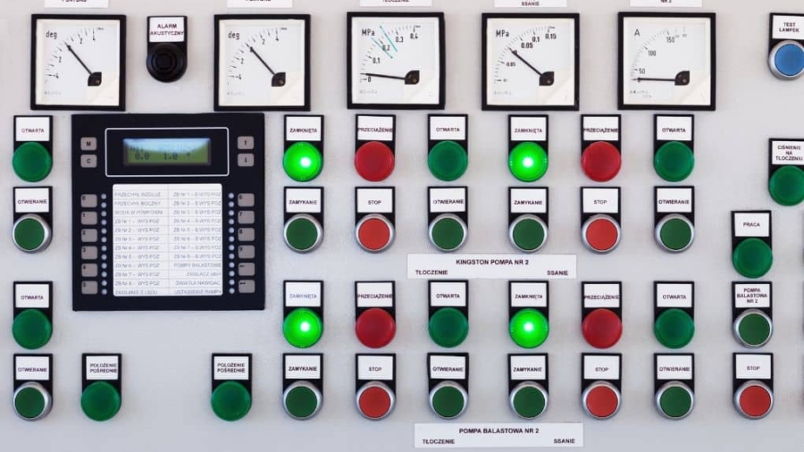 ilustrasi panel control