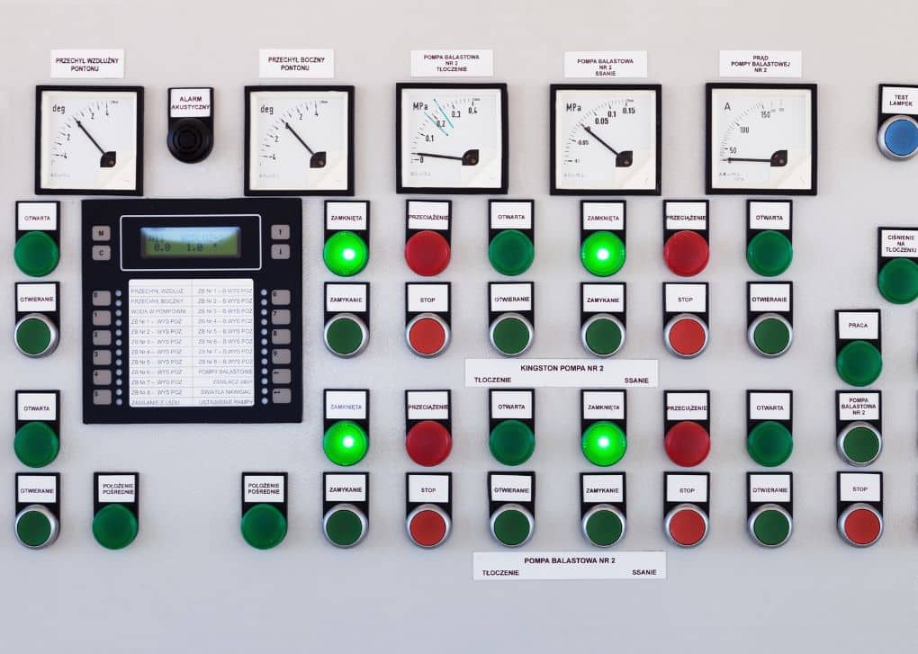 ilustrasi panel control