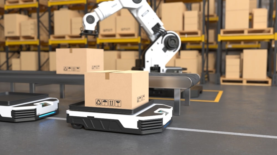Robot pengemasan