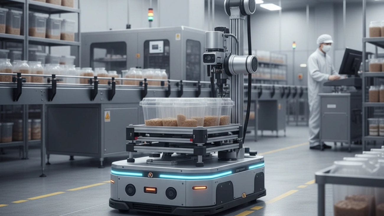 Implementasi AMR di industri makanan