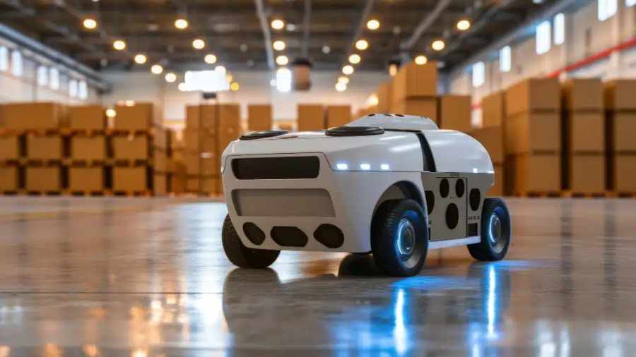 AMR di area produksi