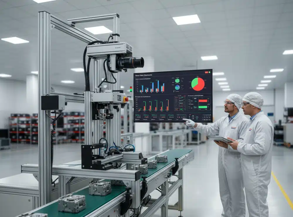 Vision system dalam reject produk