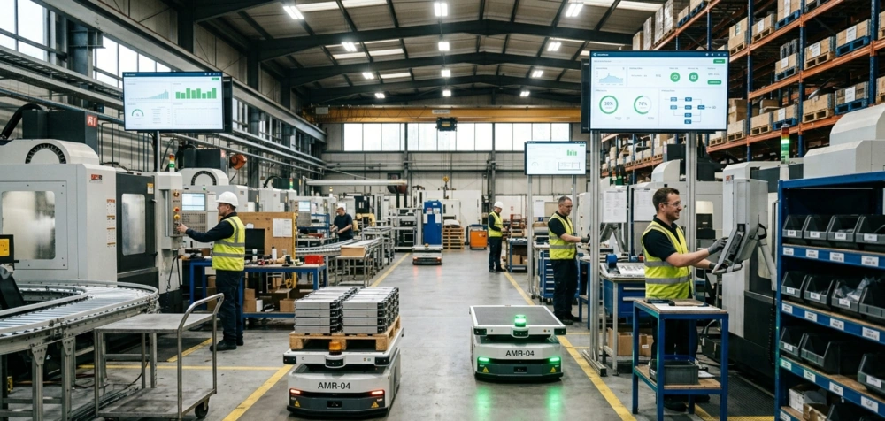 Integrasi AMR dengan PLC