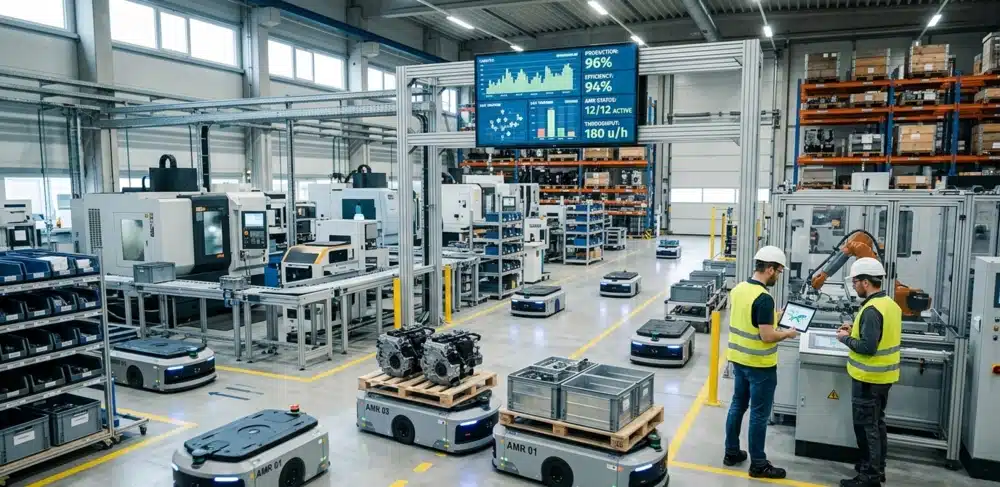 Produktivitas AMR di pabrik