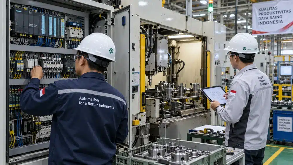 Cek sistem kontrol robot