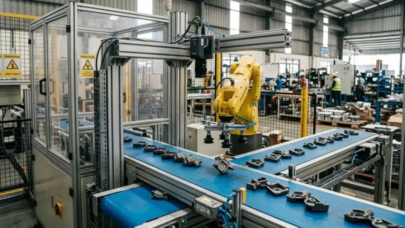 Robot pick and place